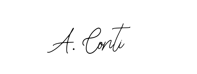 if you are searching for the best signature style for your name A. Conti. so please give up your signature search. here we have designed multiple signature styles  using Bearetta-2O07w. A. Conti signature style 12 images and pictures png