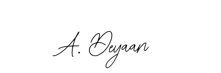 Check out images of Autograph of A. Deyaan name. Actor A. Deyaan Signature Style. Bearetta-2O07w is a professional sign style online. A. Deyaan signature style 12 images and pictures png