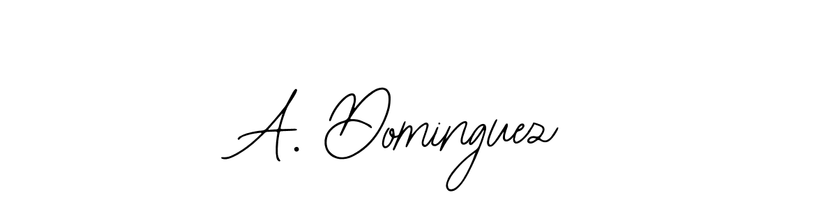 You should practise on your own different ways (Bearetta-2O07w) to write your name (A. Dominguez) in signature. don't let someone else do it for you. A. Dominguez signature style 12 images and pictures png