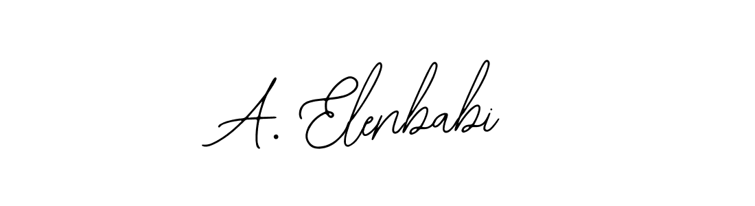 Once you've used our free online signature maker to create your best signature Bearetta-2O07w style, it's time to enjoy all of the benefits that A. Elenbabi name signing documents. A. Elenbabi signature style 12 images and pictures png