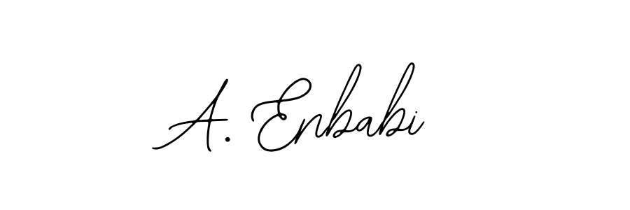 How to make A. Enbabi signature? Bearetta-2O07w is a professional autograph style. Create handwritten signature for A. Enbabi name. A. Enbabi signature style 12 images and pictures png