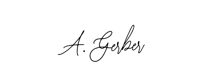 Check out images of Autograph of A. Gerber name. Actor A. Gerber Signature Style. Bearetta-2O07w is a professional sign style online. A. Gerber signature style 12 images and pictures png