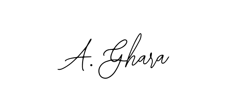 It looks lik you need a new signature style for name A. Ghara. Design unique handwritten (Bearetta-2O07w) signature with our free signature maker in just a few clicks. A. Ghara signature style 12 images and pictures png