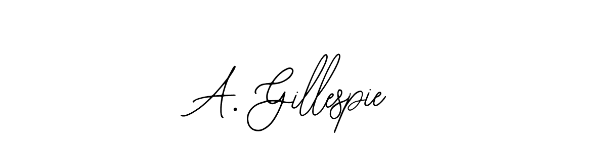 Make a short A. Gillespie signature style. Manage your documents anywhere anytime using Bearetta-2O07w. Create and add eSignatures, submit forms, share and send files easily. A. Gillespie signature style 12 images and pictures png