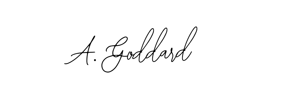 Also You can easily find your signature by using the search form. We will create A. Goddard name handwritten signature images for you free of cost using Bearetta-2O07w sign style. A. Goddard signature style 12 images and pictures png