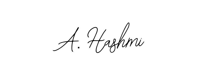 How to make A. Hashmi signature? Bearetta-2O07w is a professional autograph style. Create handwritten signature for A. Hashmi name. A. Hashmi signature style 12 images and pictures png