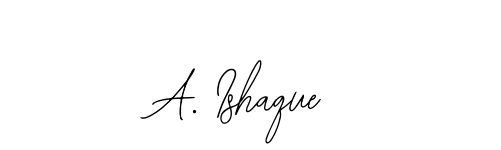 Best and Professional Signature Style for A. Ishaque. Bearetta-2O07w Best Signature Style Collection. A. Ishaque signature style 12 images and pictures png