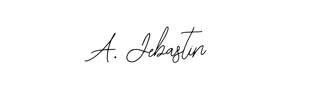 Make a beautiful signature design for name A. Jebastin. With this signature (Bearetta-2O07w) style, you can create a handwritten signature for free. A. Jebastin signature style 12 images and pictures png