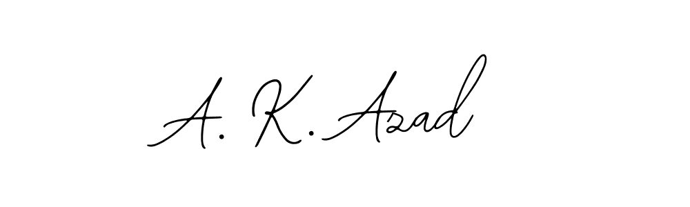 It looks lik you need a new signature style for name A. K. Azad. Design unique handwritten (Bearetta-2O07w) signature with our free signature maker in just a few clicks. A. K. Azad signature style 12 images and pictures png
