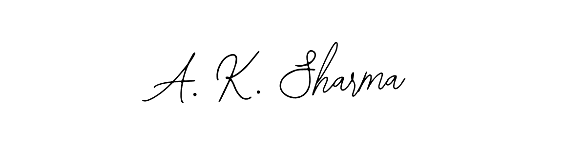 Design your own signature with our free online signature maker. With this signature software, you can create a handwritten (Bearetta-2O07w) signature for name A. K. Sharma. A. K. Sharma signature style 12 images and pictures png