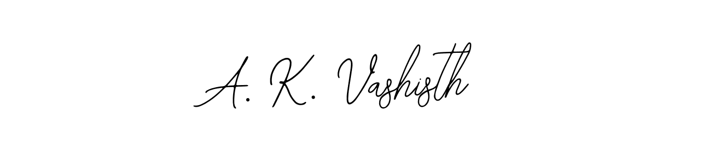 Design your own signature with our free online signature maker. With this signature software, you can create a handwritten (Bearetta-2O07w) signature for name A. K. Vashisth. A. K. Vashisth signature style 12 images and pictures png