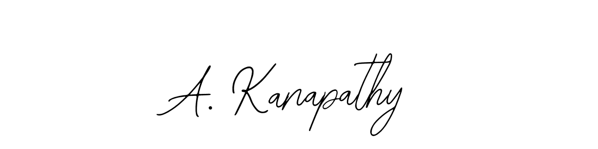 Once you've used our free online signature maker to create your best signature Bearetta-2O07w style, it's time to enjoy all of the benefits that A. Kanapathy name signing documents. A. Kanapathy signature style 12 images and pictures png
