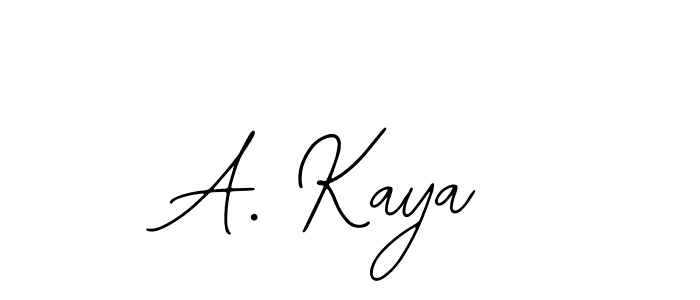 It looks lik you need a new signature style for name A. Kaya. Design unique handwritten (Bearetta-2O07w) signature with our free signature maker in just a few clicks. A. Kaya signature style 12 images and pictures png