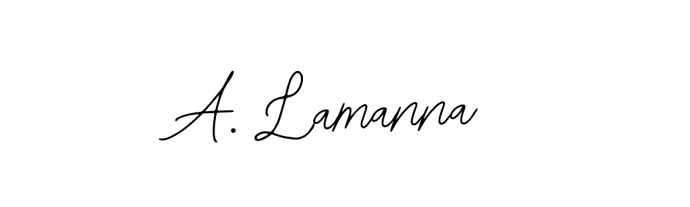 Also You can easily find your signature by using the search form. We will create A. Lamanna name handwritten signature images for you free of cost using Bearetta-2O07w sign style. A. Lamanna signature style 12 images and pictures png