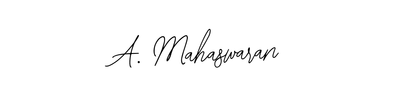 Check out images of Autograph of A. Mahaswaran name. Actor A. Mahaswaran Signature Style. Bearetta-2O07w is a professional sign style online. A. Mahaswaran signature style 12 images and pictures png