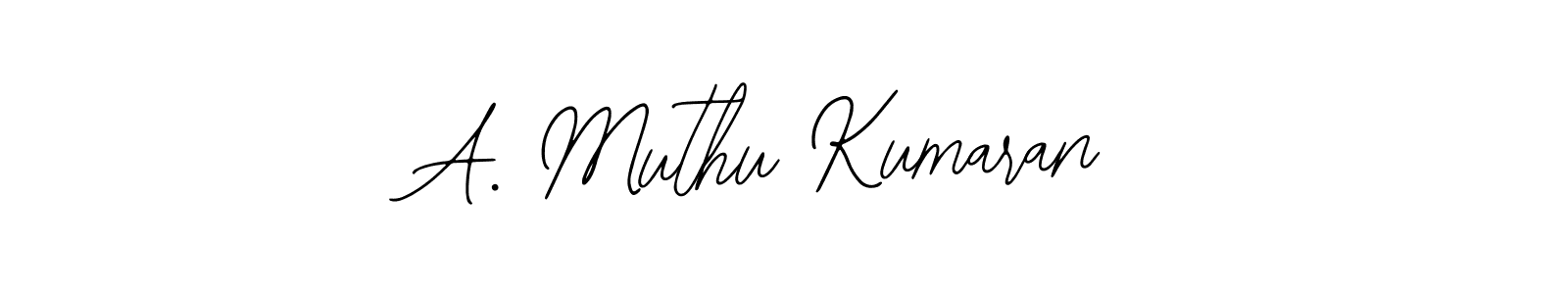 How to Draw A. Muthu Kumaran signature style? Bearetta-2O07w is a latest design signature styles for name A. Muthu Kumaran. A. Muthu Kumaran signature style 12 images and pictures png