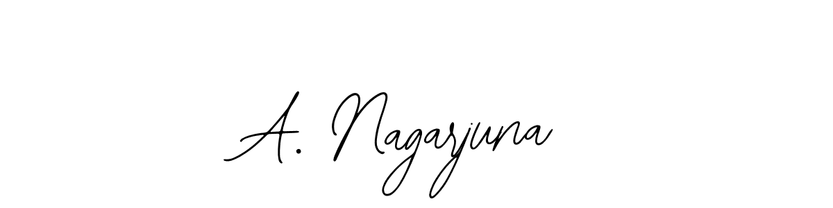 Also You can easily find your signature by using the search form. We will create A. Nagarjuna name handwritten signature images for you free of cost using Bearetta-2O07w sign style. A. Nagarjuna signature style 12 images and pictures png