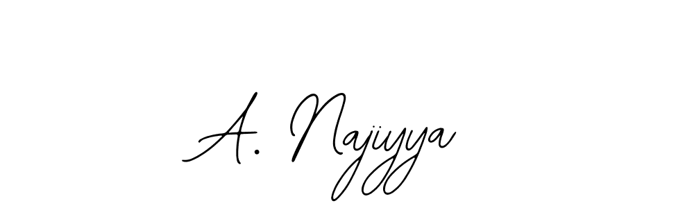 You can use this online signature creator to create a handwritten signature for the name A. Najiyya. This is the best online autograph maker. A. Najiyya signature style 12 images and pictures png