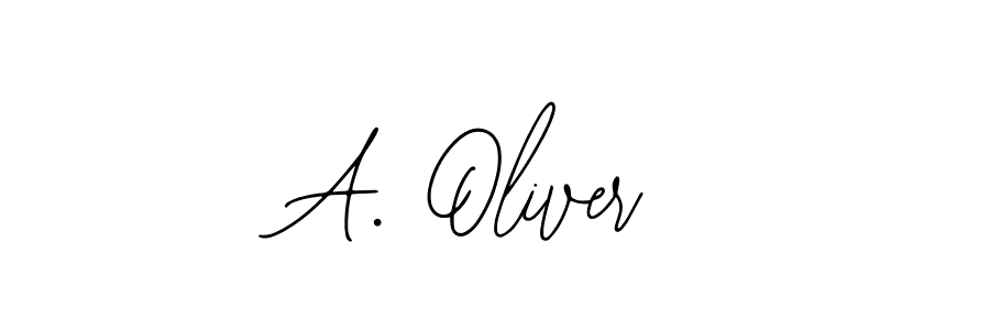 This is the best signature style for the A. Oliver name. Also you like these signature font (Bearetta-2O07w). Mix name signature. A. Oliver signature style 12 images and pictures png