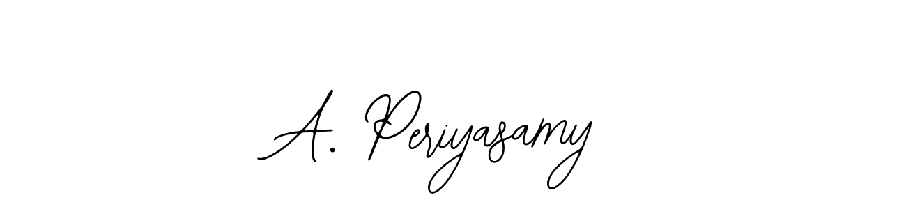 How to make A. Periyasamy name signature. Use Bearetta-2O07w style for creating short signs online. This is the latest handwritten sign. A. Periyasamy signature style 12 images and pictures png