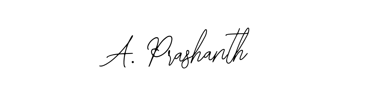 Make a beautiful signature design for name A. Prashanth. With this signature (Bearetta-2O07w) style, you can create a handwritten signature for free. A. Prashanth signature style 12 images and pictures png