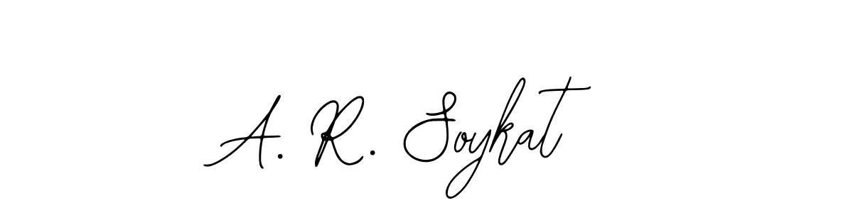 How to make A. R. Soykat signature? Bearetta-2O07w is a professional autograph style. Create handwritten signature for A. R. Soykat name. A. R. Soykat signature style 12 images and pictures png