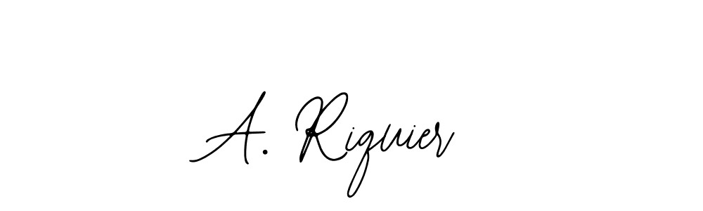 Best and Professional Signature Style for A. Riquier. Bearetta-2O07w Best Signature Style Collection. A. Riquier signature style 12 images and pictures png