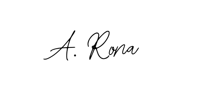 Create a beautiful signature design for name A. Rona. With this signature (Bearetta-2O07w) fonts, you can make a handwritten signature for free. A. Rona signature style 12 images and pictures png