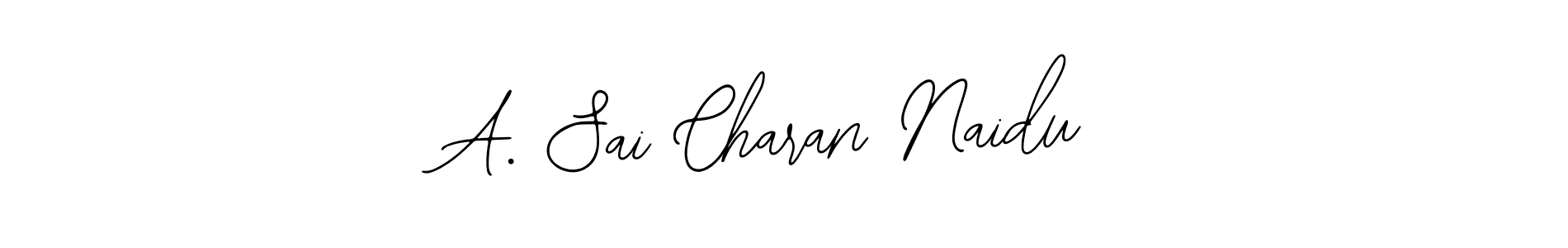 Similarly Bearetta-2O07w is the best handwritten signature design. Signature creator online .You can use it as an online autograph creator for name A. Sai Charan Naidu. A. Sai Charan Naidu signature style 12 images and pictures png