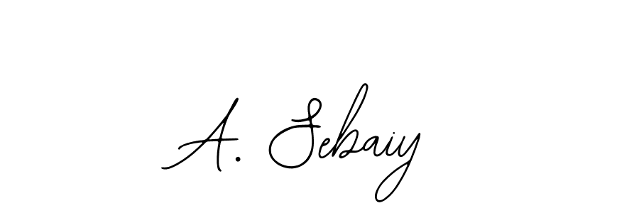 Make a beautiful signature design for name A. Sebaiy. With this signature (Bearetta-2O07w) style, you can create a handwritten signature for free. A. Sebaiy signature style 12 images and pictures png