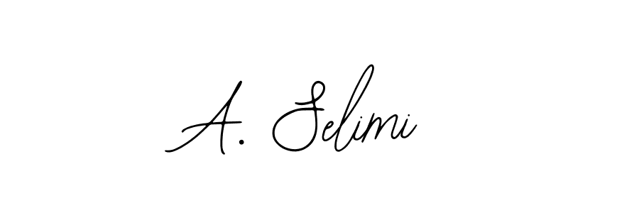 How to make A. Selimi signature? Bearetta-2O07w is a professional autograph style. Create handwritten signature for A. Selimi name. A. Selimi signature style 12 images and pictures png