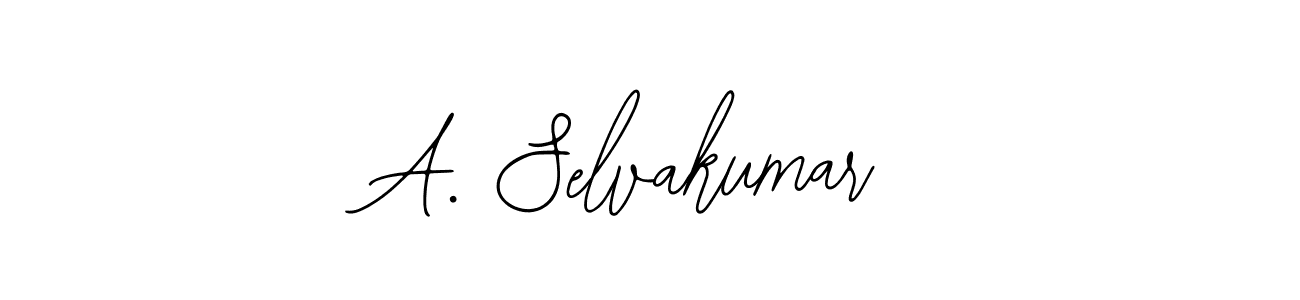 Design your own signature with our free online signature maker. With this signature software, you can create a handwritten (Bearetta-2O07w) signature for name A. Selvakumar. A. Selvakumar signature style 12 images and pictures png