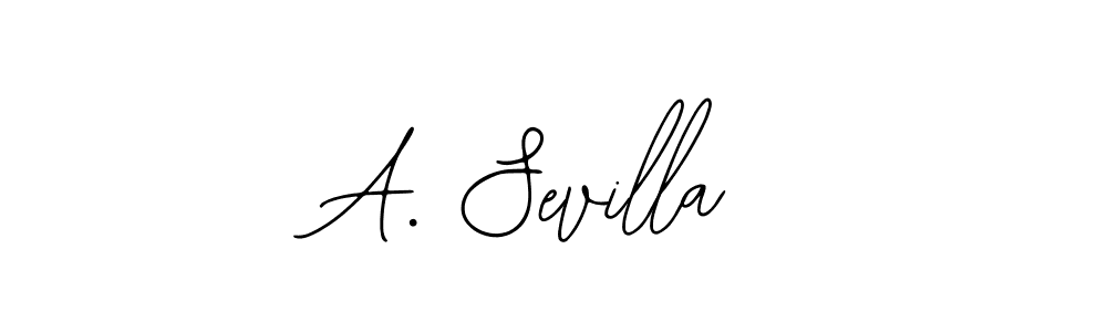 if you are searching for the best signature style for your name A. Sevilla. so please give up your signature search. here we have designed multiple signature styles  using Bearetta-2O07w. A. Sevilla signature style 12 images and pictures png