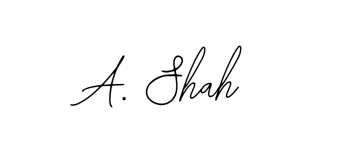 Create a beautiful signature design for name A. Shah. With this signature (Bearetta-2O07w) fonts, you can make a handwritten signature for free. A. Shah signature style 12 images and pictures png