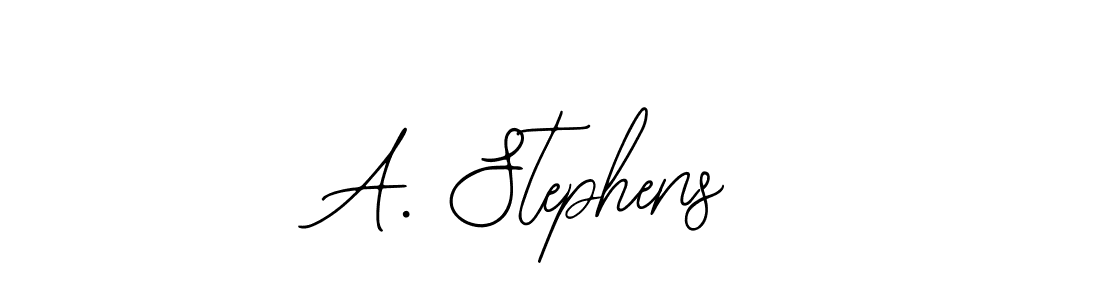 You should practise on your own different ways (Bearetta-2O07w) to write your name (A. Stephens) in signature. don't let someone else do it for you. A. Stephens signature style 12 images and pictures png