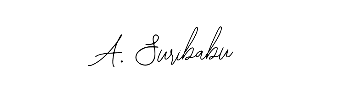 Similarly Bearetta-2O07w is the best handwritten signature design. Signature creator online .You can use it as an online autograph creator for name A. Suribabu. A. Suribabu signature style 12 images and pictures png