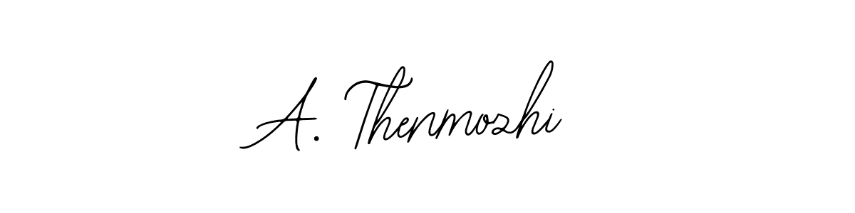 Use a signature maker to create a handwritten signature online. With this signature software, you can design (Bearetta-2O07w) your own signature for name A. Thenmozhi. A. Thenmozhi signature style 12 images and pictures png