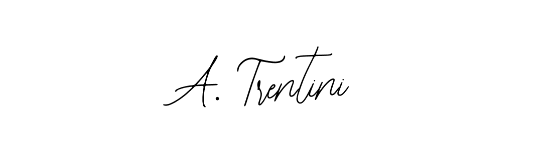 How to make A. Trentini signature? Bearetta-2O07w is a professional autograph style. Create handwritten signature for A. Trentini name. A. Trentini signature style 12 images and pictures png