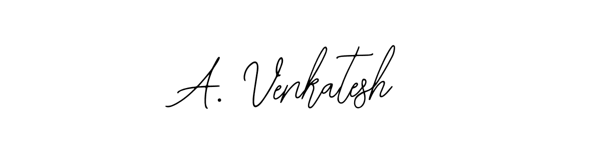 Create a beautiful signature design for name A. Venkatesh. With this signature (Bearetta-2O07w) fonts, you can make a handwritten signature for free. A. Venkatesh signature style 12 images and pictures png