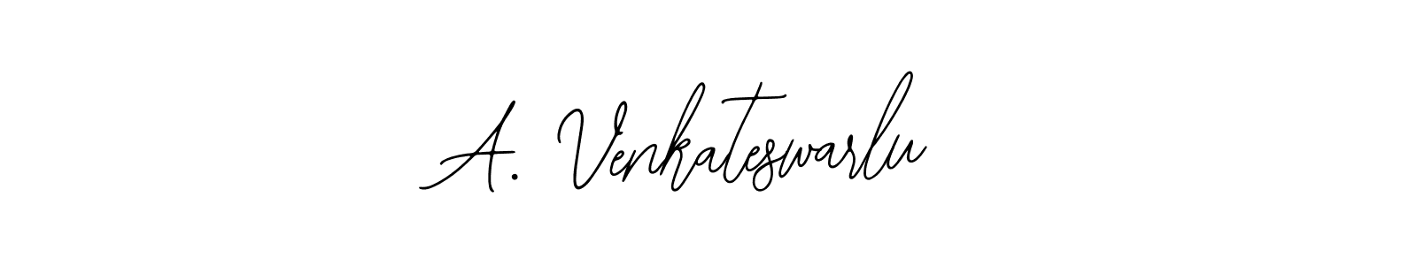 Design your own signature with our free online signature maker. With this signature software, you can create a handwritten (Bearetta-2O07w) signature for name A. Venkateswarlu. A. Venkateswarlu signature style 12 images and pictures png