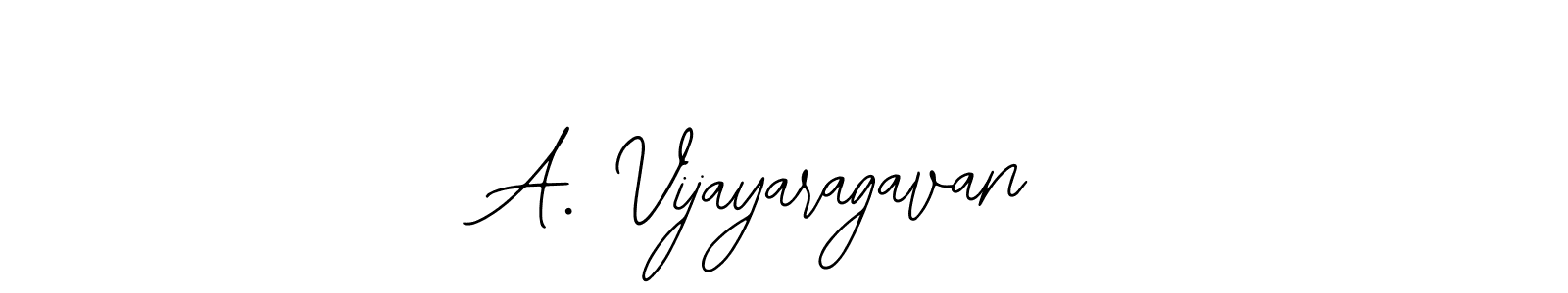 if you are searching for the best signature style for your name A. Vijayaragavan. so please give up your signature search. here we have designed multiple signature styles  using Bearetta-2O07w. A. Vijayaragavan signature style 12 images and pictures png