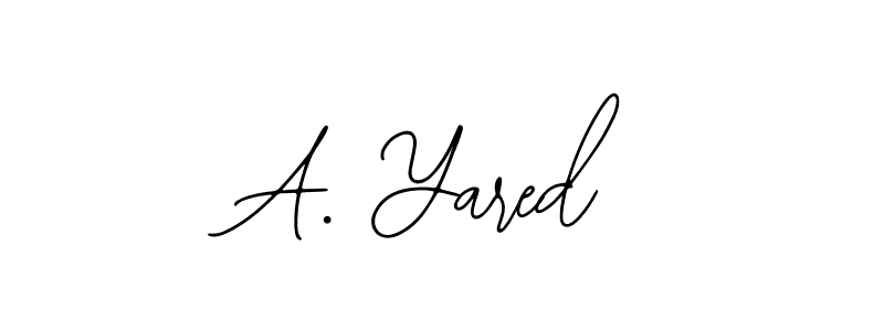 Also we have A. Yared name is the best signature style. Create professional handwritten signature collection using Bearetta-2O07w autograph style. A. Yared signature style 12 images and pictures png