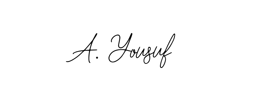 Make a beautiful signature design for name A. Yousuf. Use this online signature maker to create a handwritten signature for free. A. Yousuf signature style 12 images and pictures png