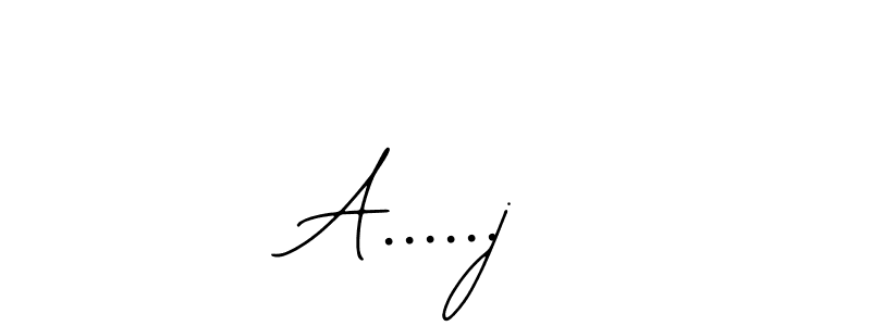 Also we have A......j name is the best signature style. Create professional handwritten signature collection using Bearetta-2O07w autograph style. A......j signature style 12 images and pictures png