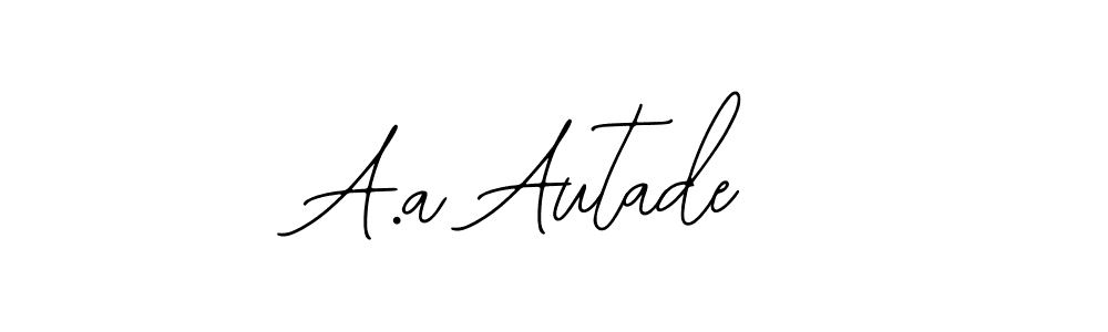 How to Draw A.a Autade signature style? Bearetta-2O07w is a latest design signature styles for name A.a Autade. A.a Autade signature style 12 images and pictures png