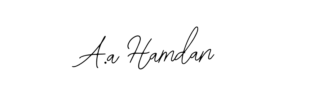 See photos of A.a Hamdan official signature by Spectra . Check more albums & portfolios. Read reviews & check more about Bearetta-2O07w font. A.a Hamdan signature style 12 images and pictures png