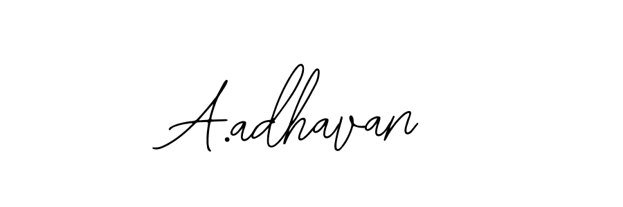 It looks lik you need a new signature style for name A.adhavan. Design unique handwritten (Bearetta-2O07w) signature with our free signature maker in just a few clicks. A.adhavan signature style 12 images and pictures png