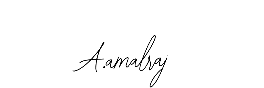 Similarly Bearetta-2O07w is the best handwritten signature design. Signature creator online .You can use it as an online autograph creator for name A.amalraj. A.amalraj signature style 12 images and pictures png