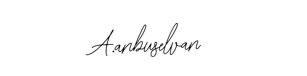 A.anbuselvan stylish signature style. Best Handwritten Sign (Bearetta-2O07w) for my name. Handwritten Signature Collection Ideas for my name A.anbuselvan. A.anbuselvan signature style 12 images and pictures png