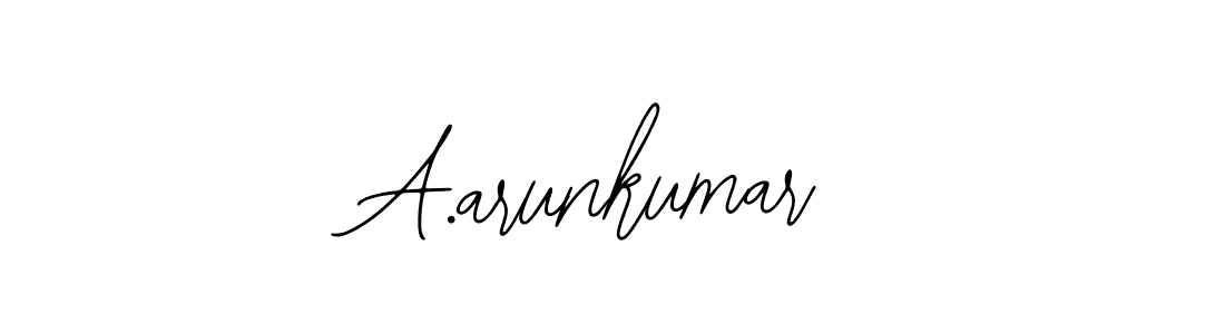 Best and Professional Signature Style for A.arunkumar. Bearetta-2O07w Best Signature Style Collection. A.arunkumar signature style 12 images and pictures png